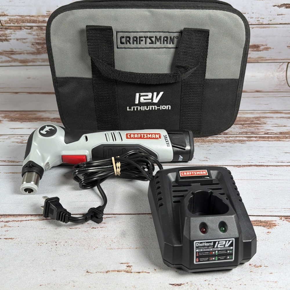 Craftsman Nextec Auto Hammer Kit Battery Charger Carrying Case